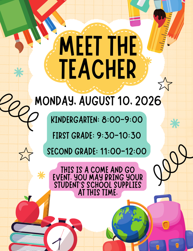 Meet the Teacher flyer