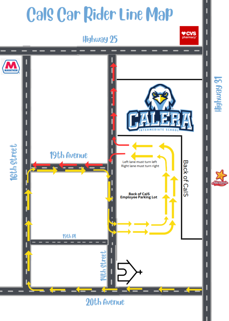 Car Rider Map