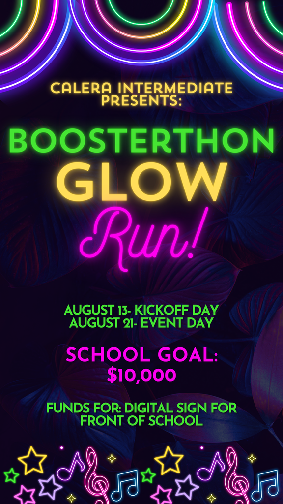 Boosterthon- Glow Run
