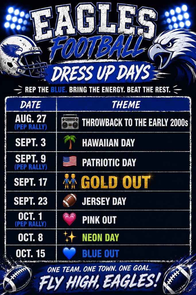 Dress-up days for every Thursday