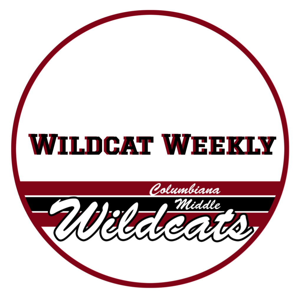 Wildcat Weekly Graphic-Columbiana Middle School Newsletter