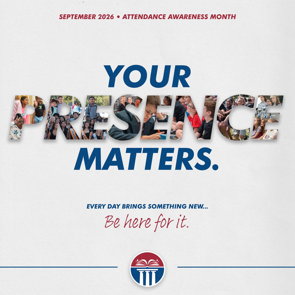 Graphic for Attendance Awareness Month