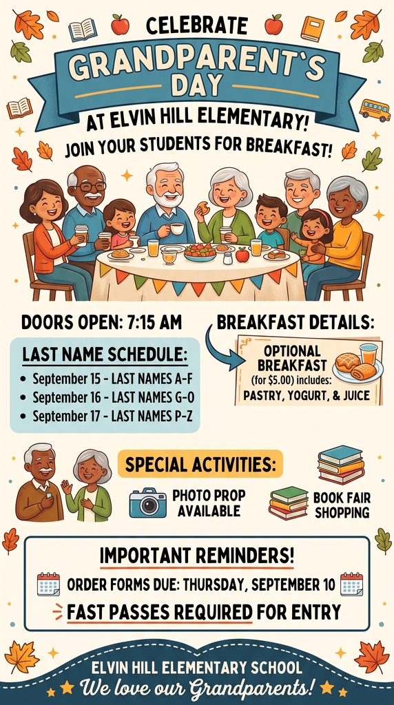 Grandparents day Sept. 15-17