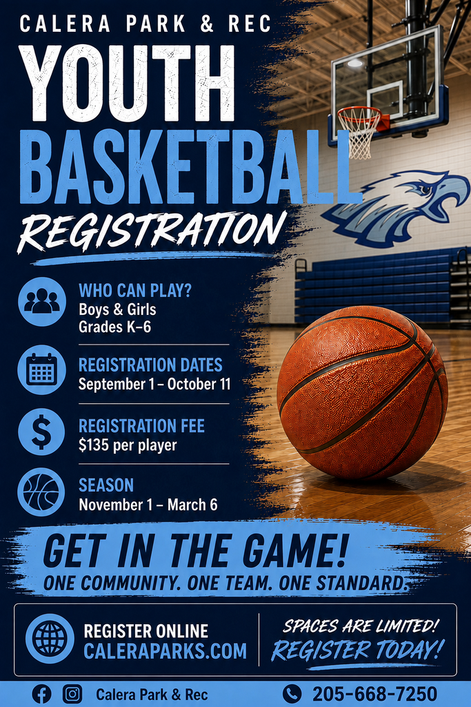 Calera Youth FB Announcement