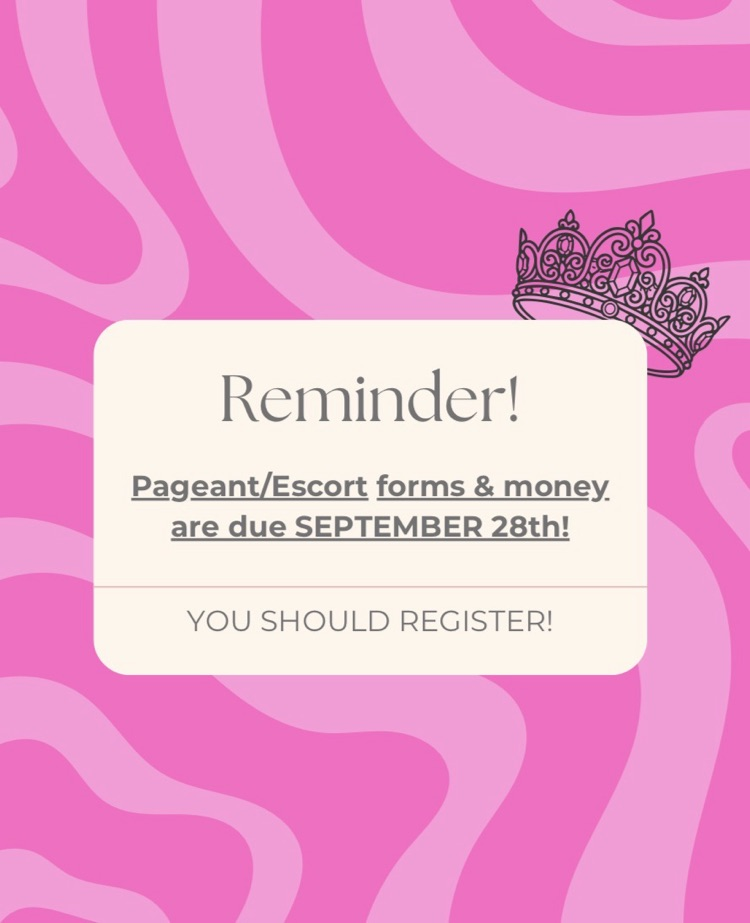 pageant reminder