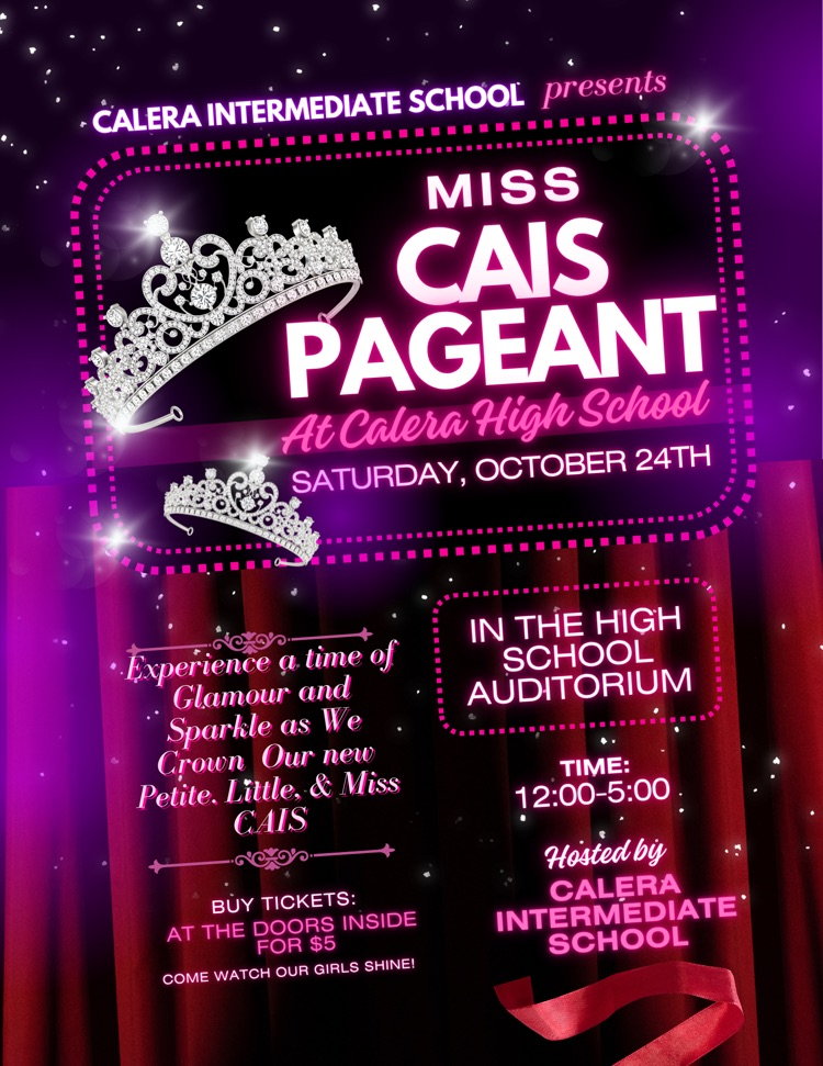 pageant flyer