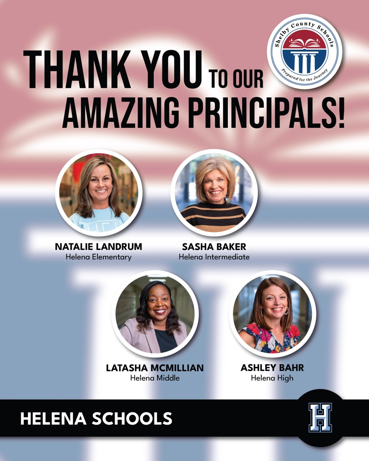 Photos of principals in the Helena Zone
