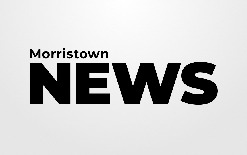 morristown news image in black letters