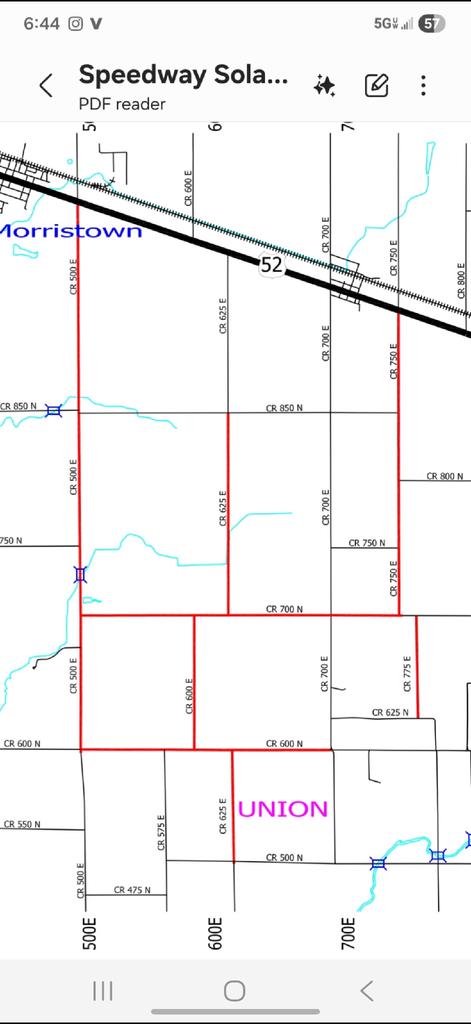 Road Improvement Map