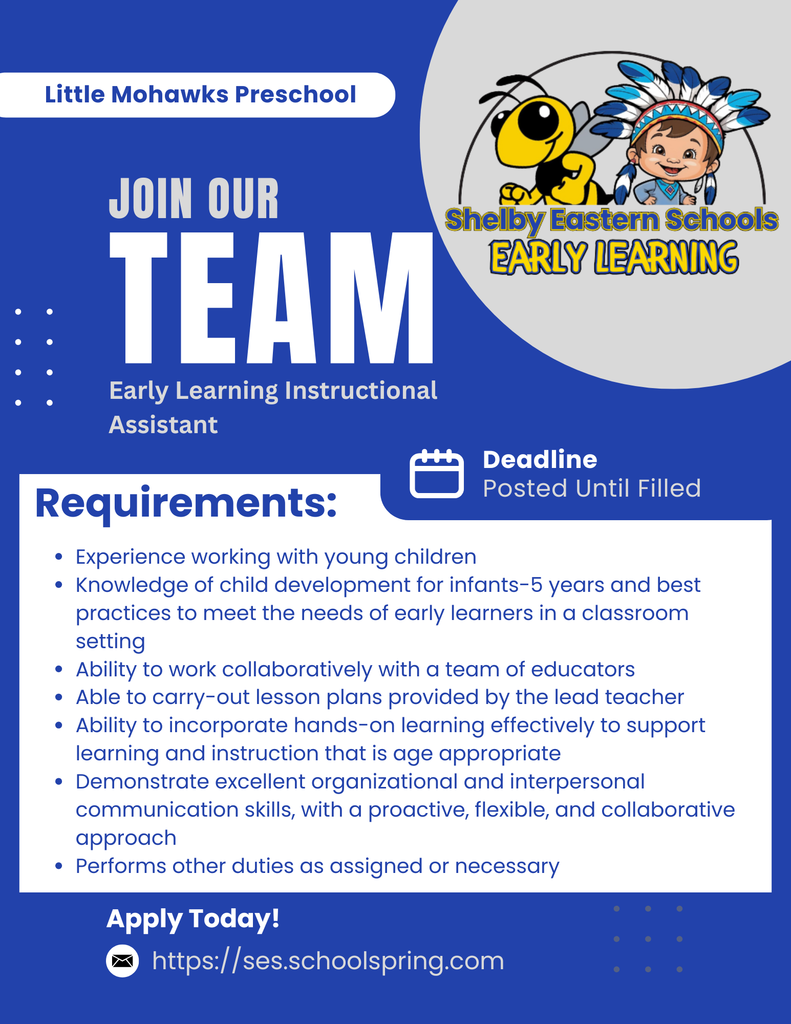 Little Mohawks IA Posting