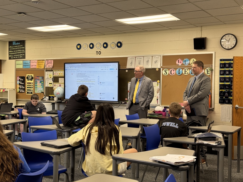 Mr. Ketchum visits 6th grade science