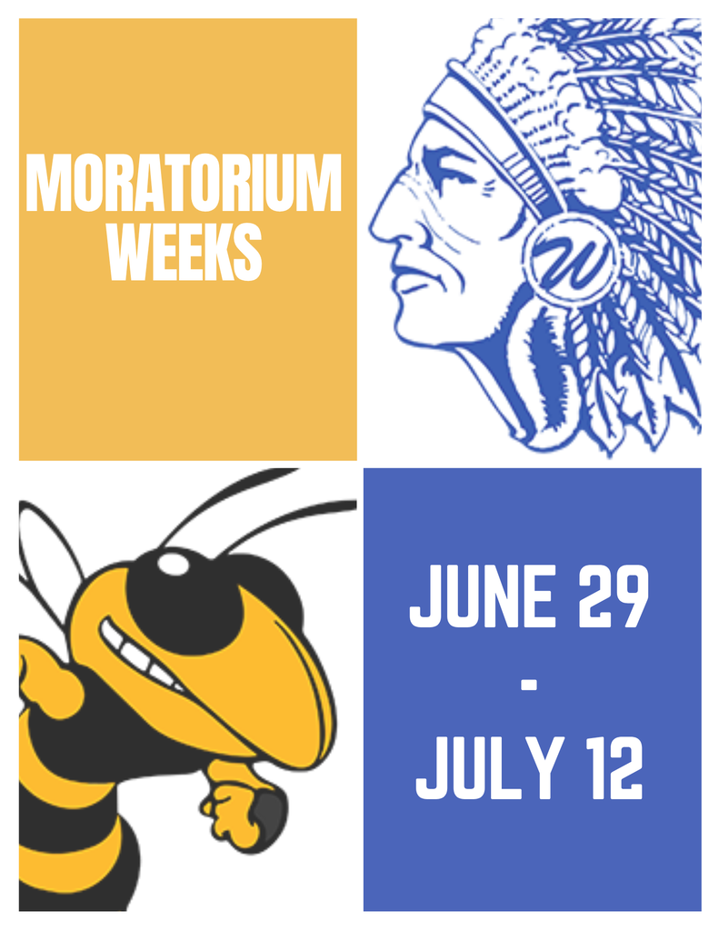 Moratorium Weeks June 29-June 12 with a Mohawk and Yellow Jacket image