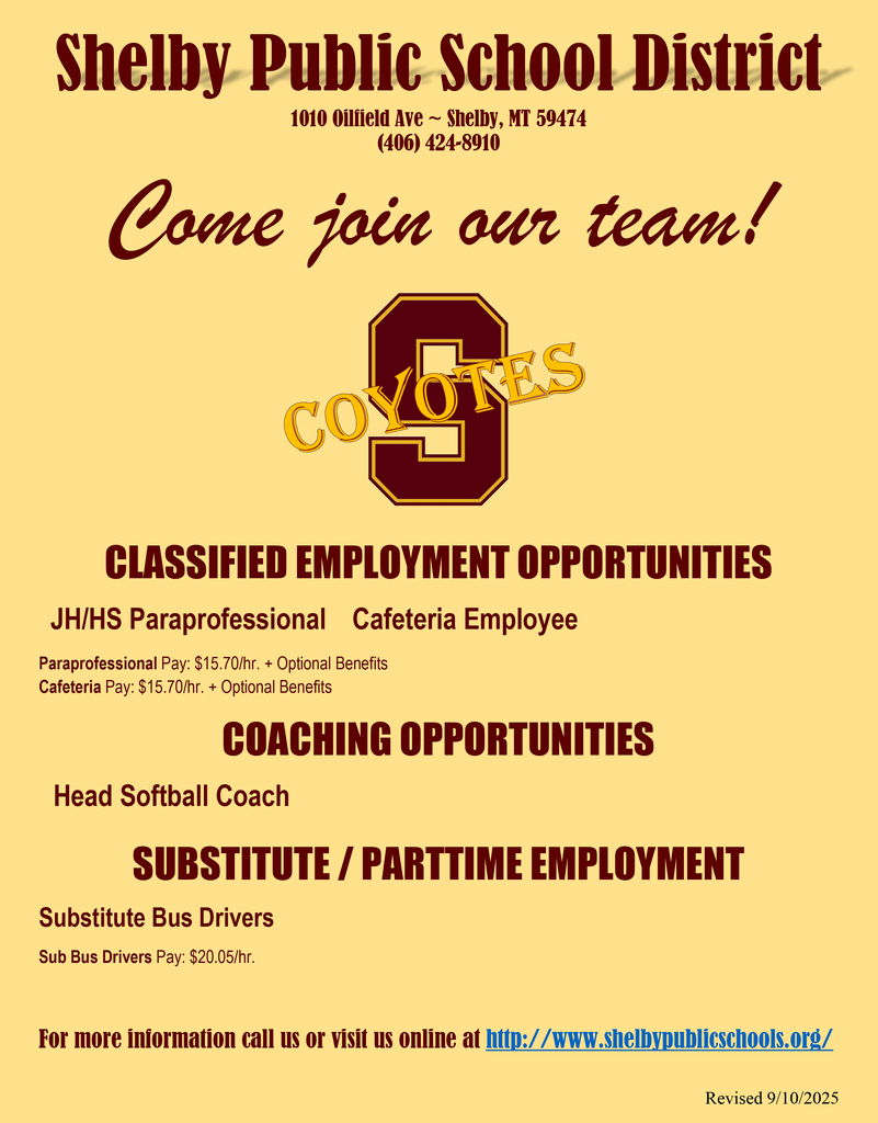 Job Posting