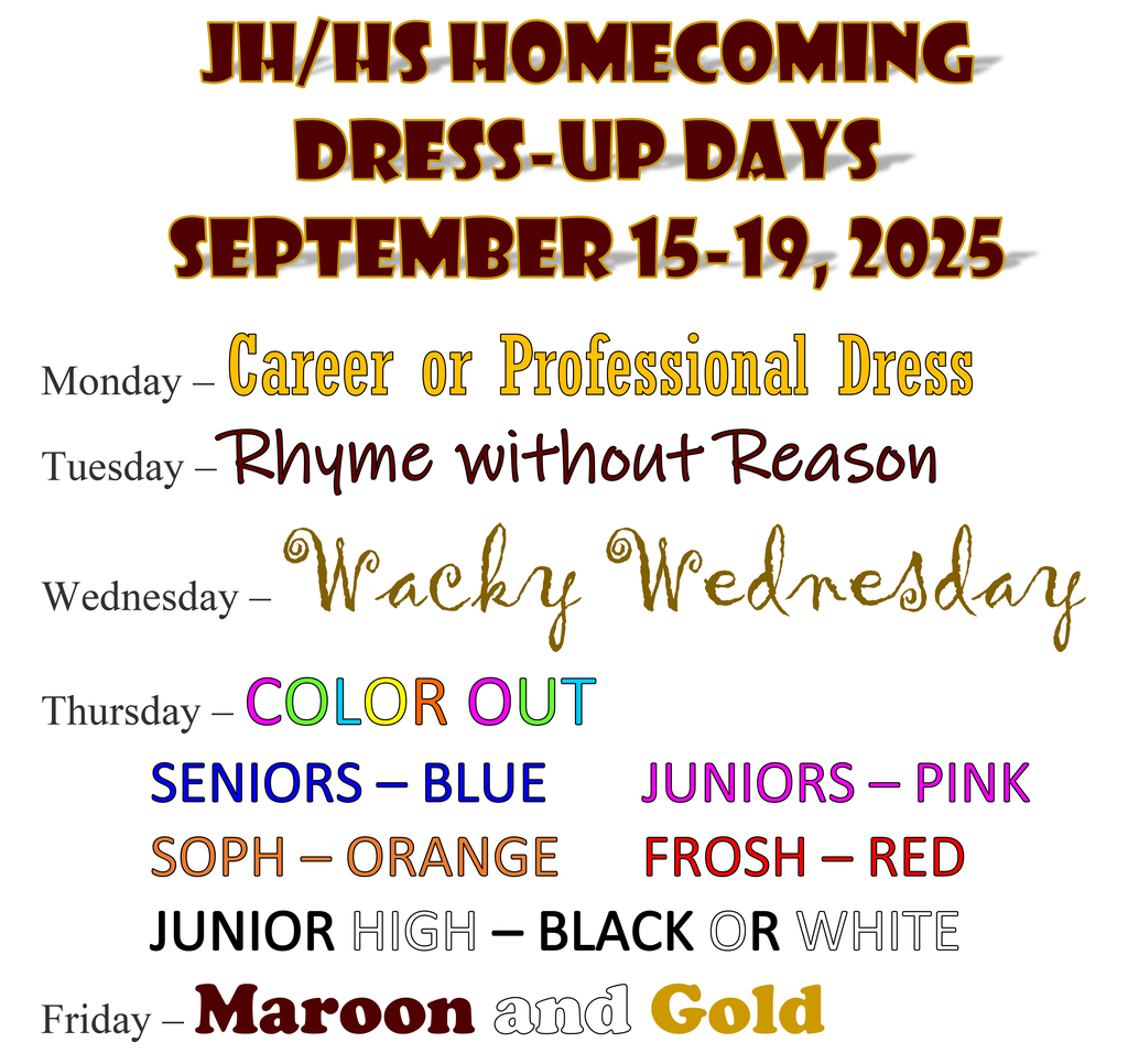 2025 Dress-up Days