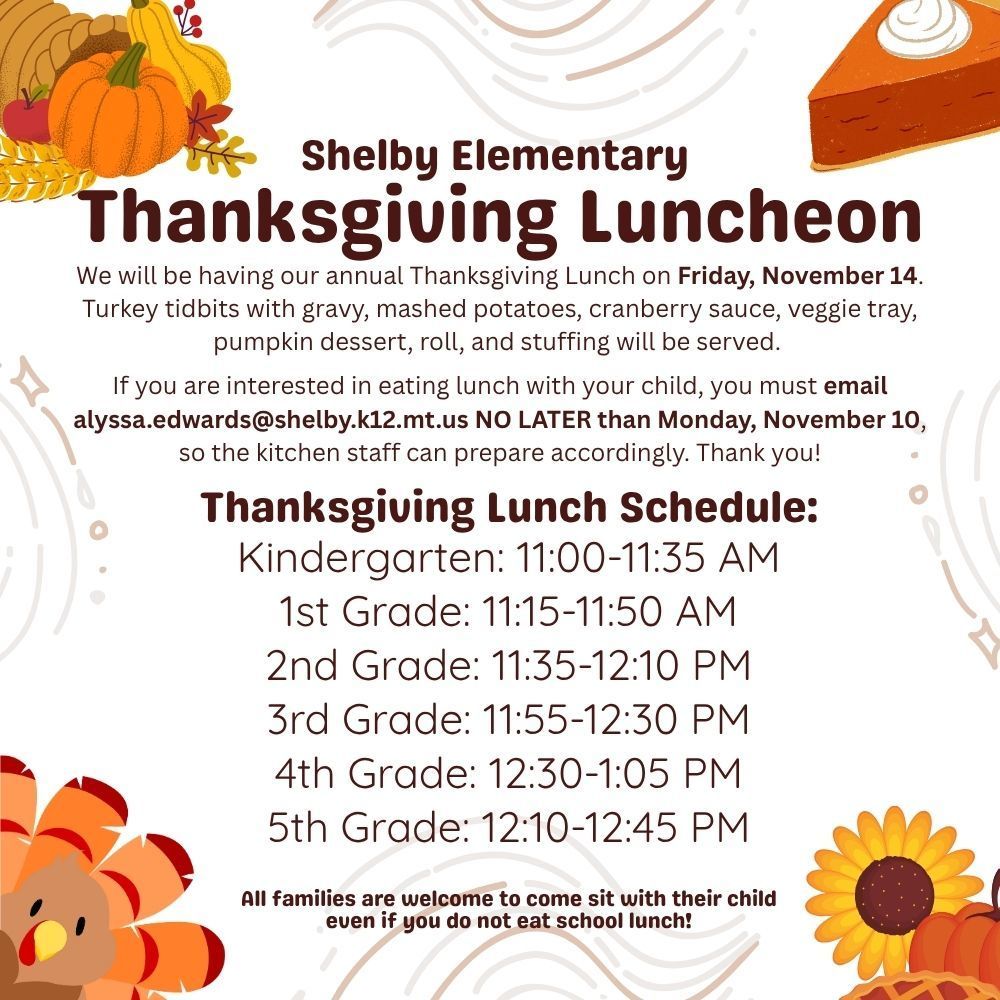 Thanksgiving Luncheon