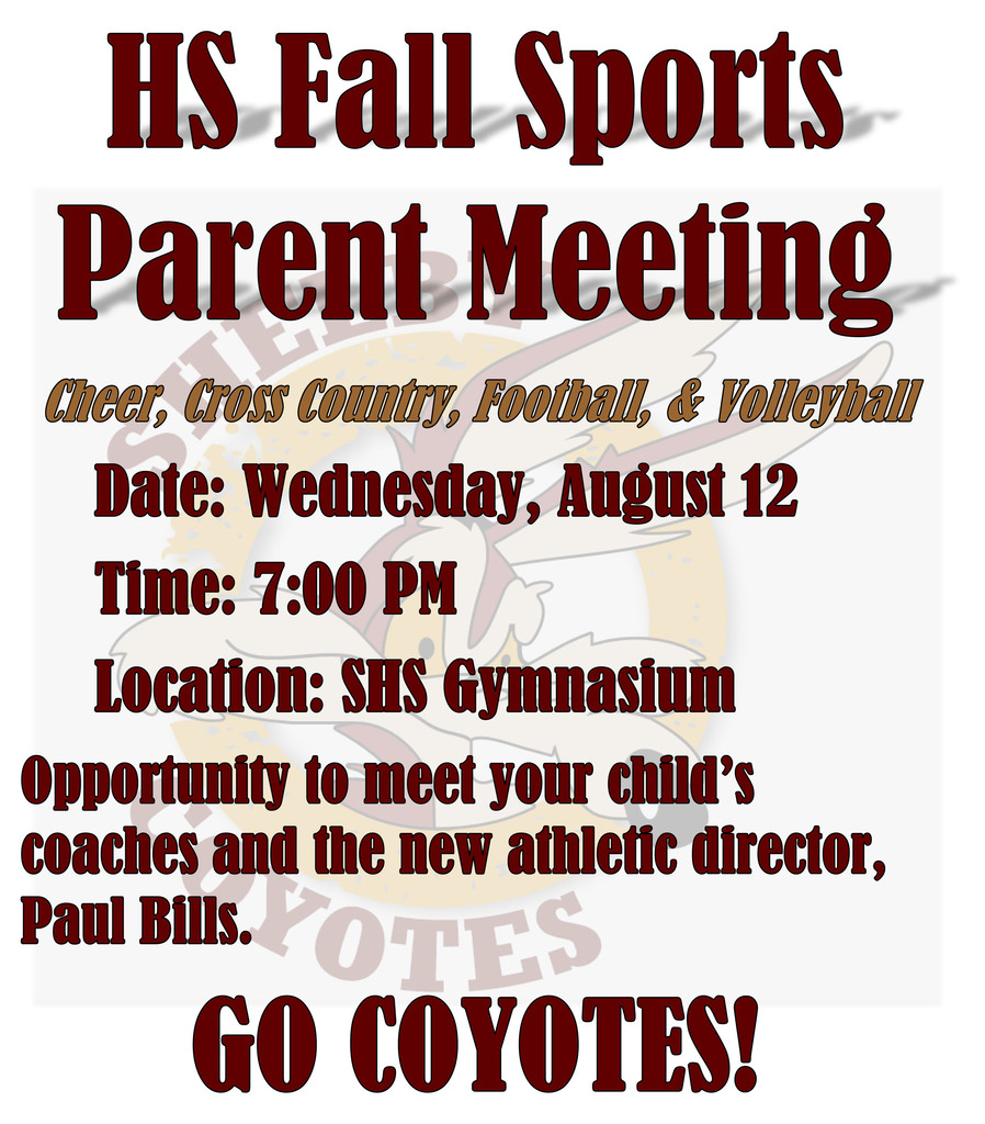 Parent Meeting