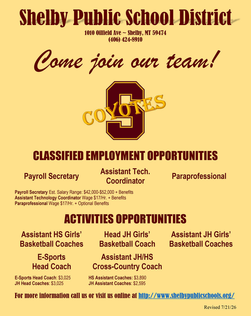 Job Posting