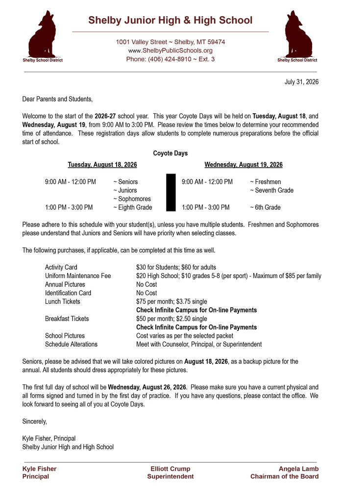 letter