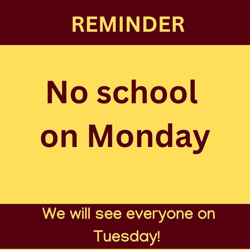 no school
