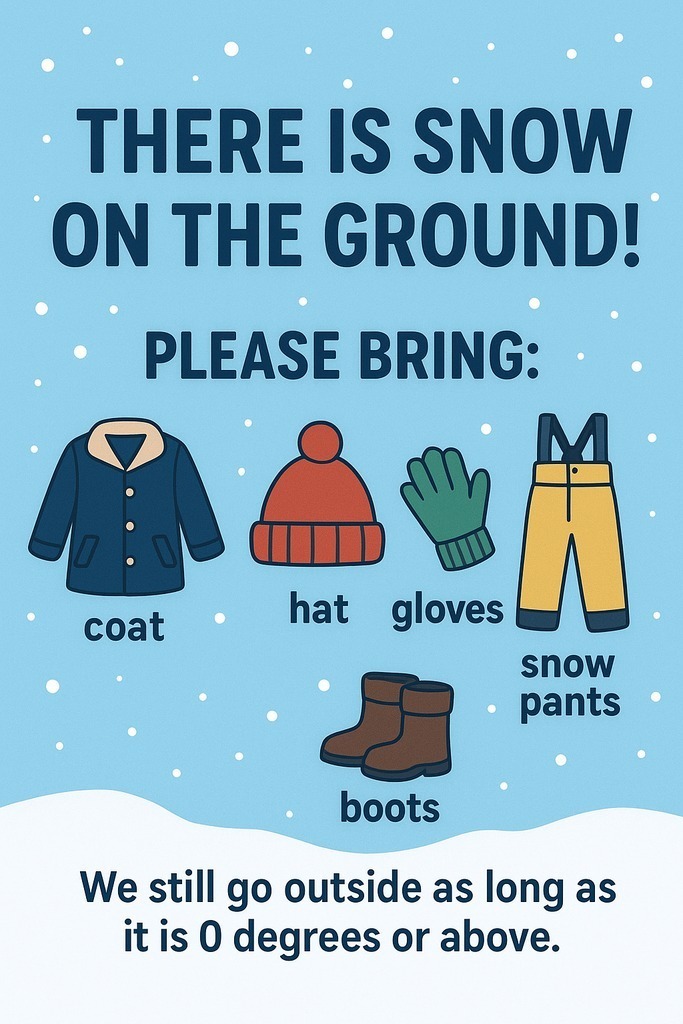 Snow Gear reminder
