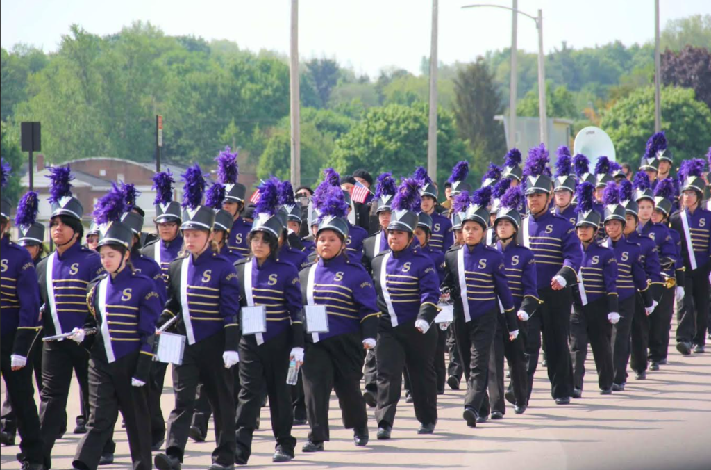 SHS Marching Band performed for our community Memorial Day Parade on May 25th, 2026.