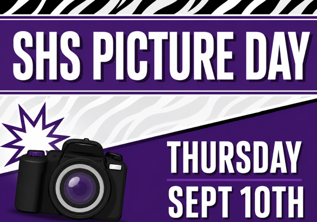 SHS Picture Day is Thursday, September 10th 2026.