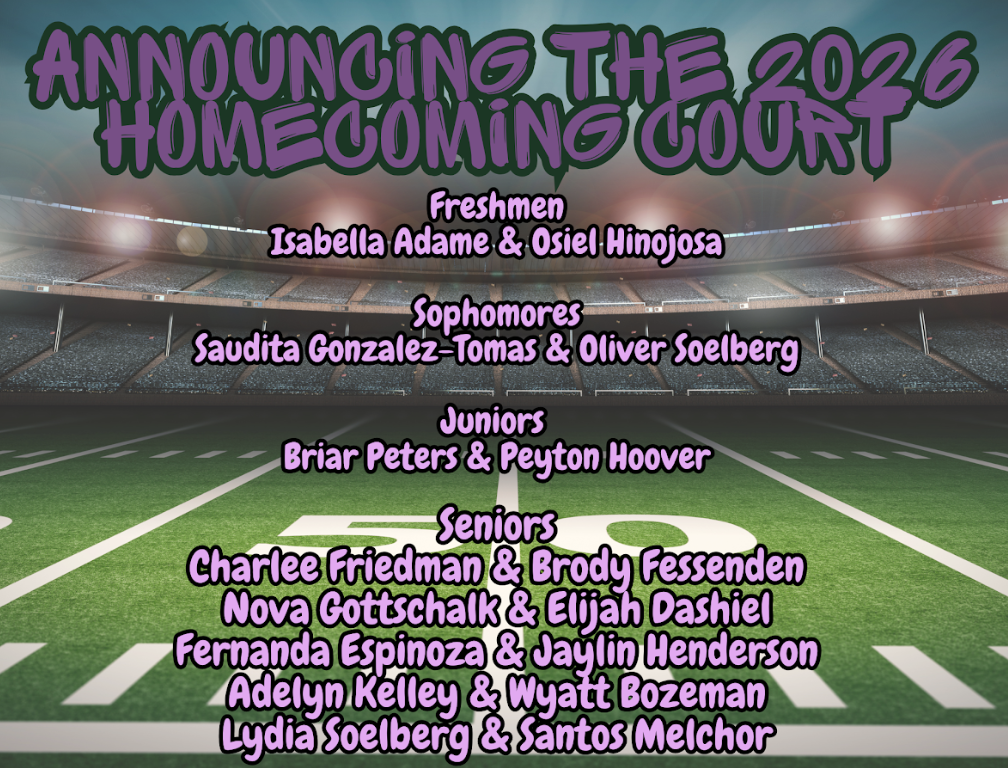 SHS 2026 Homecoming Court
