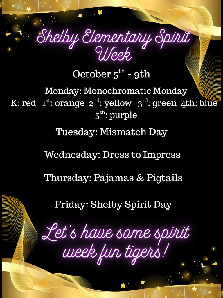 HOMECOMING WEEK SPIRIT