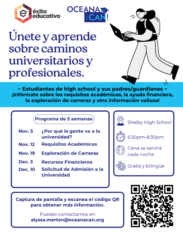Oceana Exito Educativo Information in Spanish