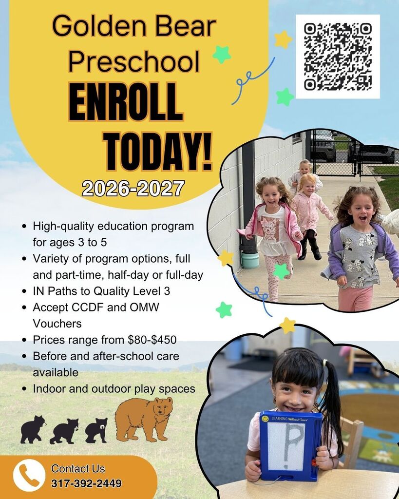 Golden Bear Preschool Enrollment 