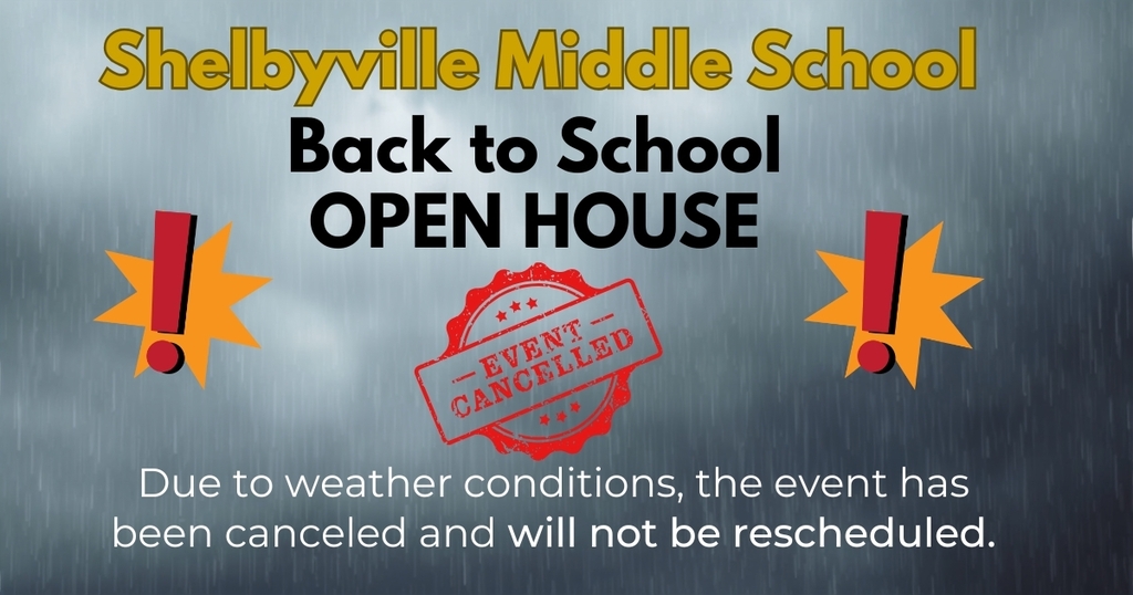 SMS Open House Canceled