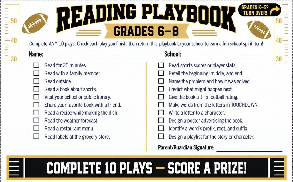 Reading Playbook