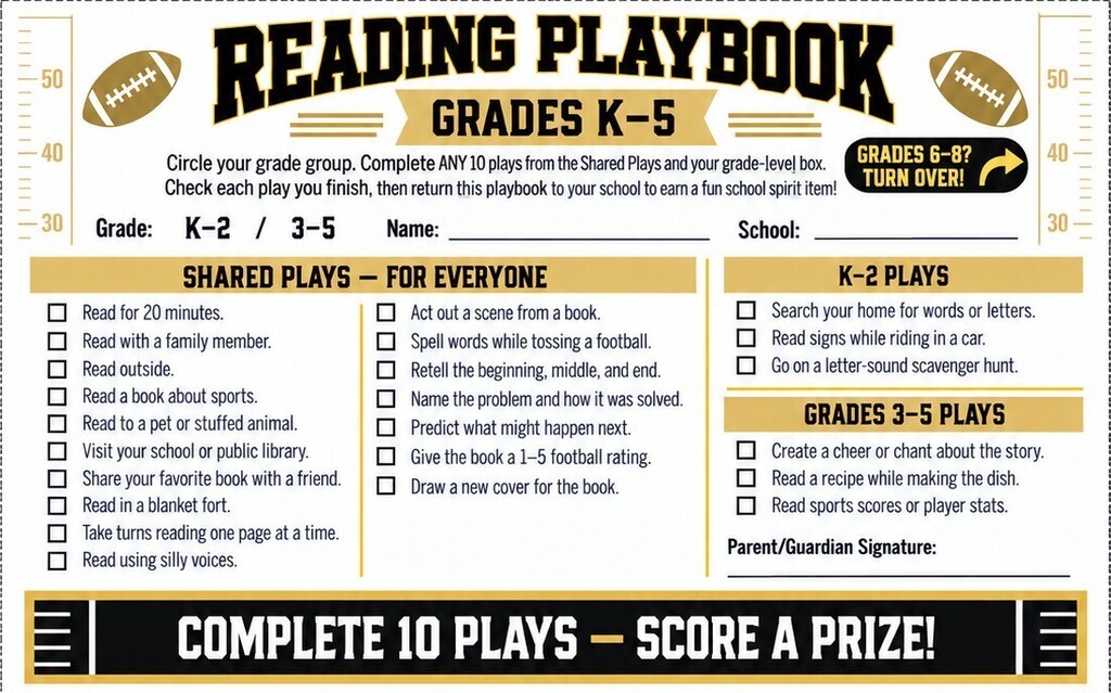 Reading Playbook