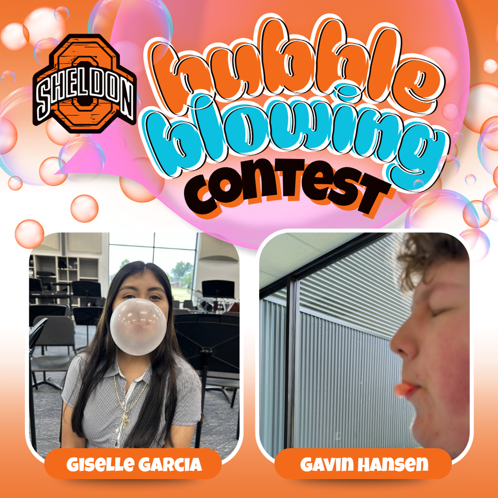 high school bubble blowing contest