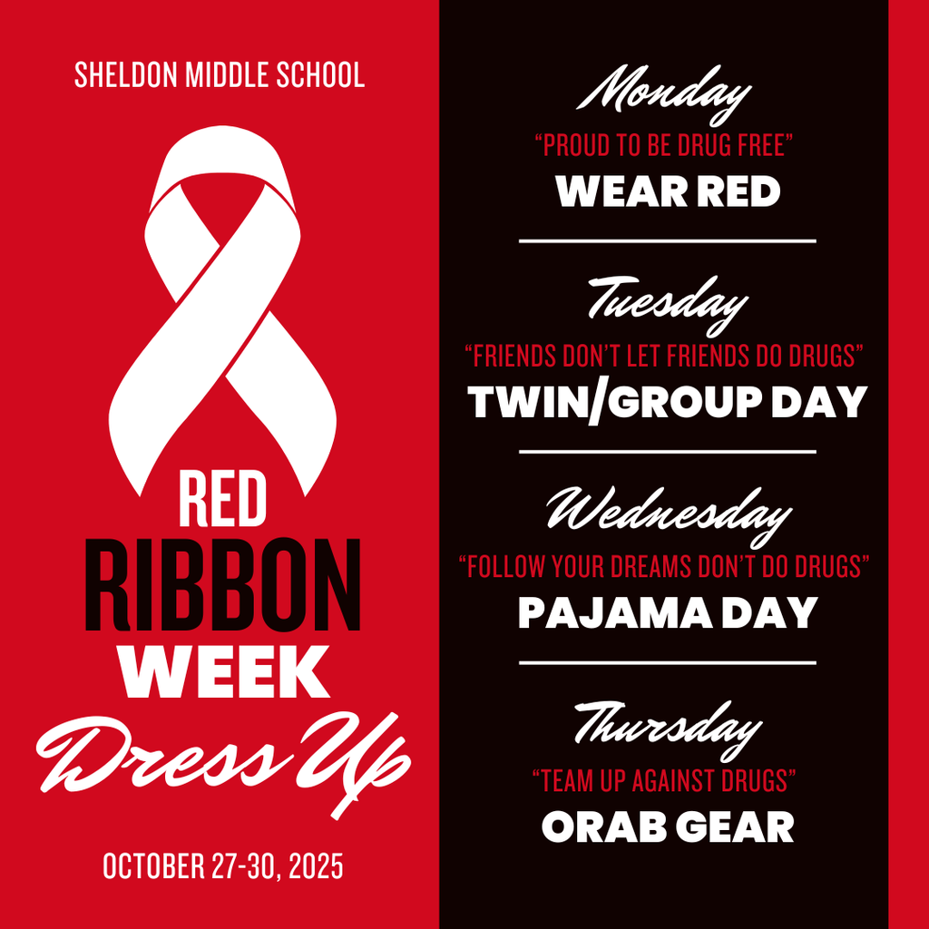 red ribbon week dress up days