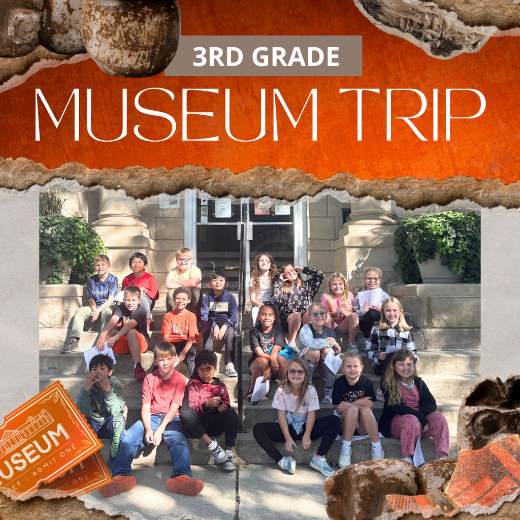 After wrapping up their social unit on Sheldon history, East Elementary third graders took a trip to the Sheldon museum!