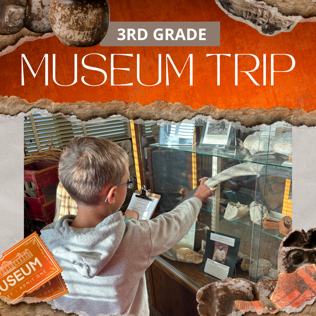 After wrapping up their social unit on Sheldon history, East Elementary third graders took a trip to the Sheldon museum!