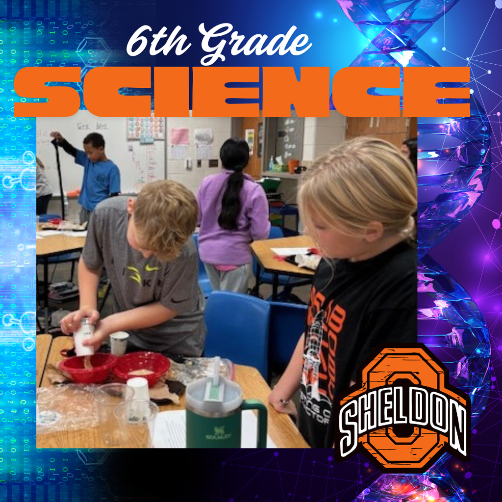 Sheldon Middle School sixth graders have been studying organ systems in science class. After learning about the digestive system, they completed a hands-on project that simulated the entire digestive process. Starting with a “bite” of cracker and banana, students followed the food’s journey through the stomach, into the intestines, and finally through excretion—bringing their learning to life in a memorable and interactive way.