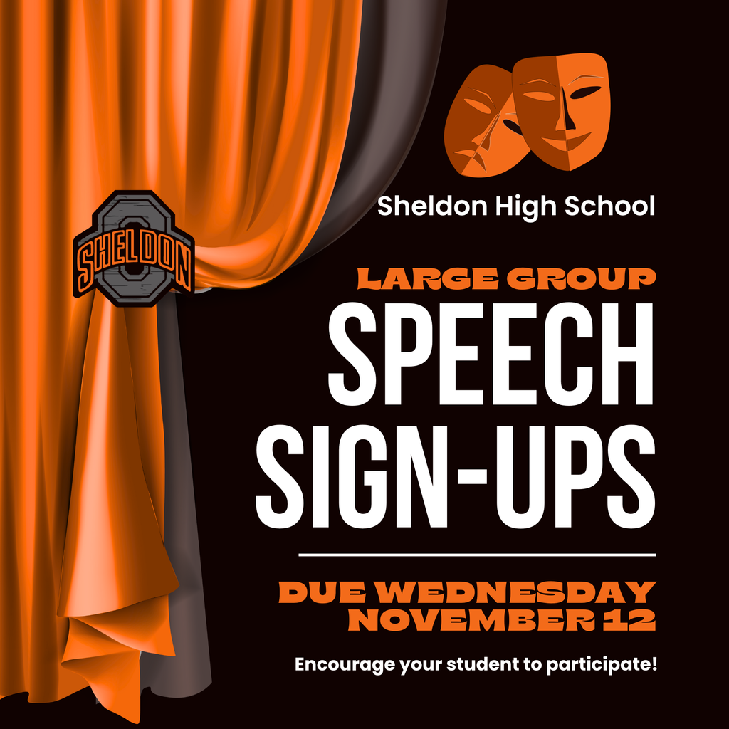 The deadline to sign up for Large Group Speech is this Wednesday. Encourage your student to get involved—it's a great opportunity to build confidence, teamwork, and public speaking skills!
