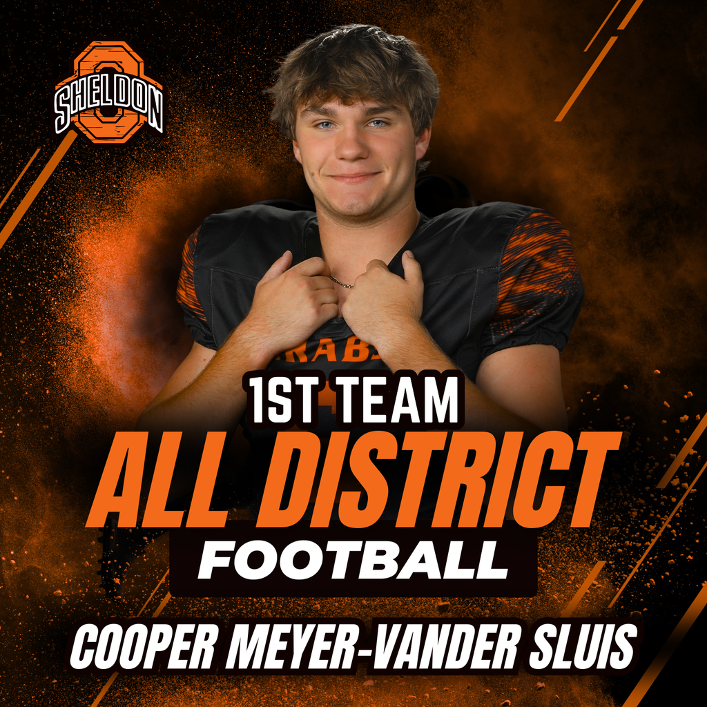 Congratulations to our 2025 Sheldon High School All-District Football players! 🏈 We’re proud to recognize the hard work, dedication, and teamwork that each of you has shown throughout the season. Way to represent Sheldon with pride!