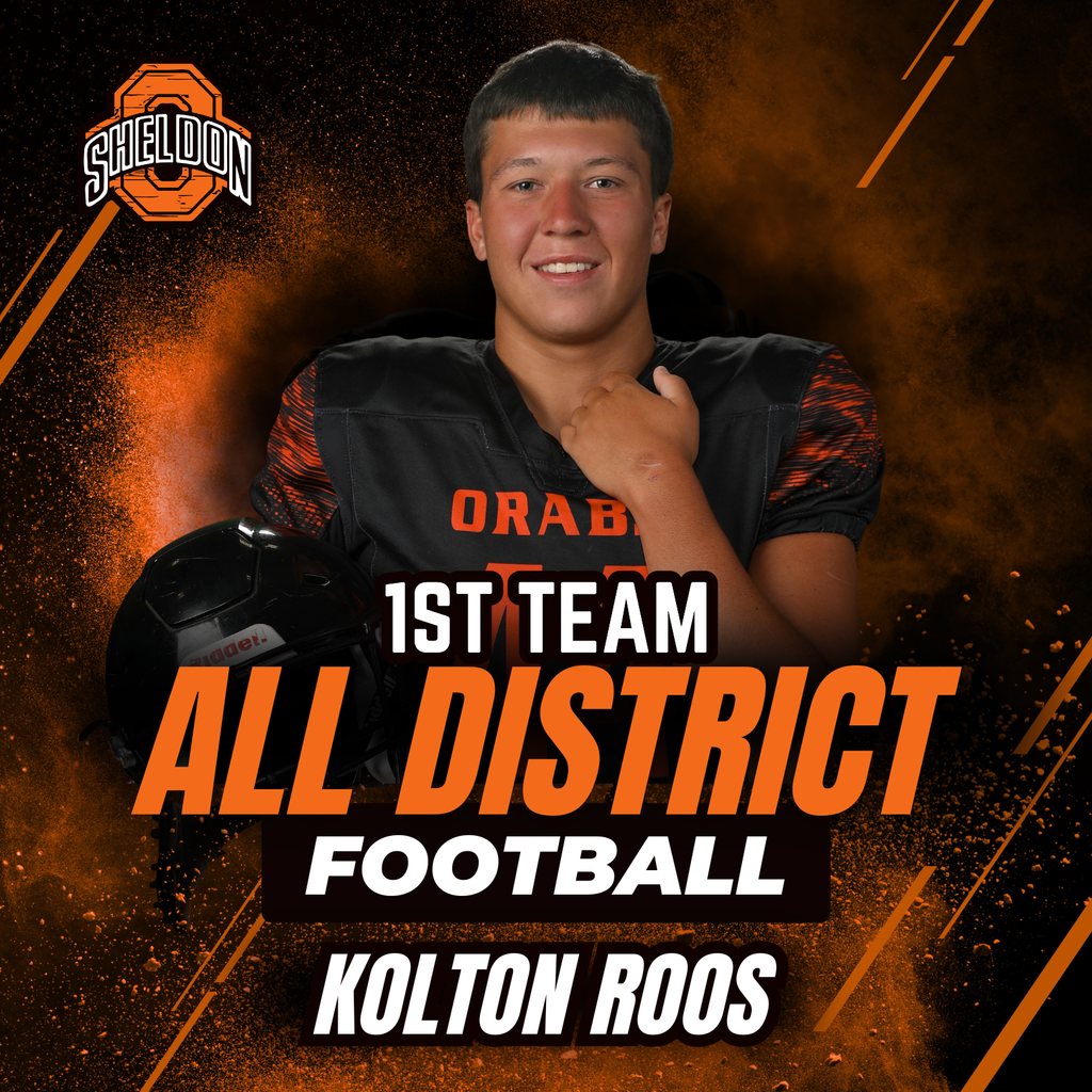 Congratulations to our 2025 Sheldon High School All-District Football players! 🏈 We’re proud to recognize the hard work, dedication, and teamwork that each of you has shown throughout the season. Way to represent Sheldon with pride!