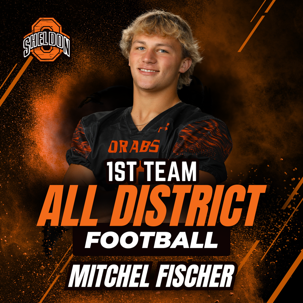 Congratulations to our 2025 Sheldon High School All-District Football players! 🏈 We’re proud to recognize the hard work, dedication, and teamwork that each of you has shown throughout the season. Way to represent Sheldon with pride!