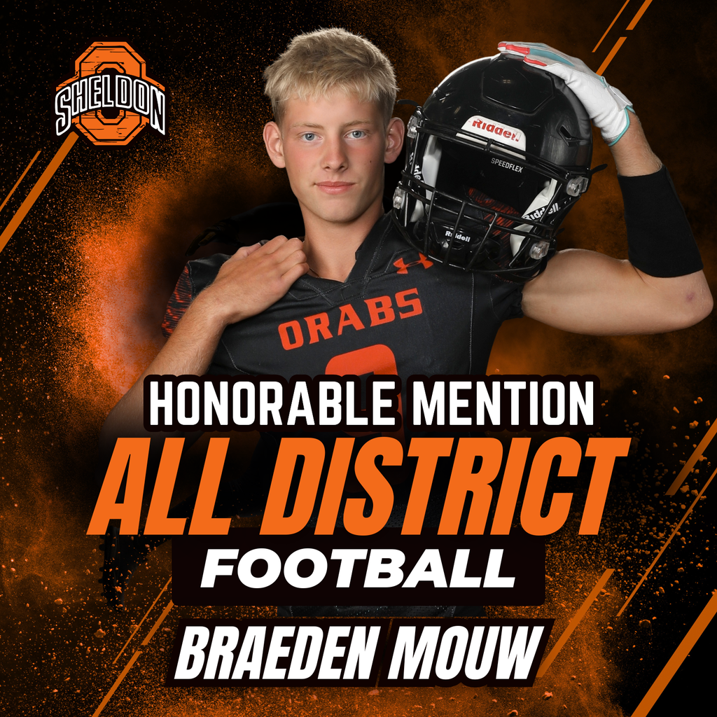 Congratulations to our 2025 Sheldon High School All-District Football players! 🏈 We’re proud to recognize the hard work, dedication, and teamwork that each of you has shown throughout the season. Way to represent Sheldon with pride!