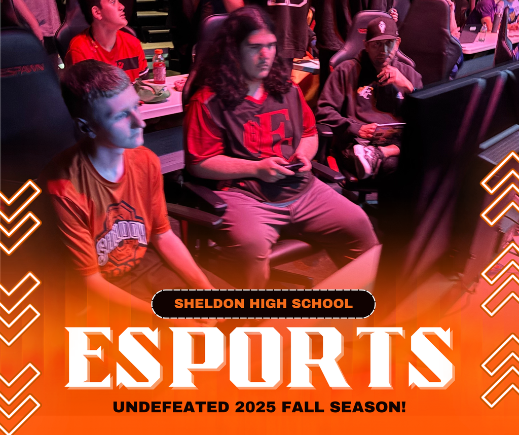 Congratulations to the Sheldon High School esports team on an incredible season! The team finished undefeated and earned a well-deserved spot at the state tournament. Outstanding work!