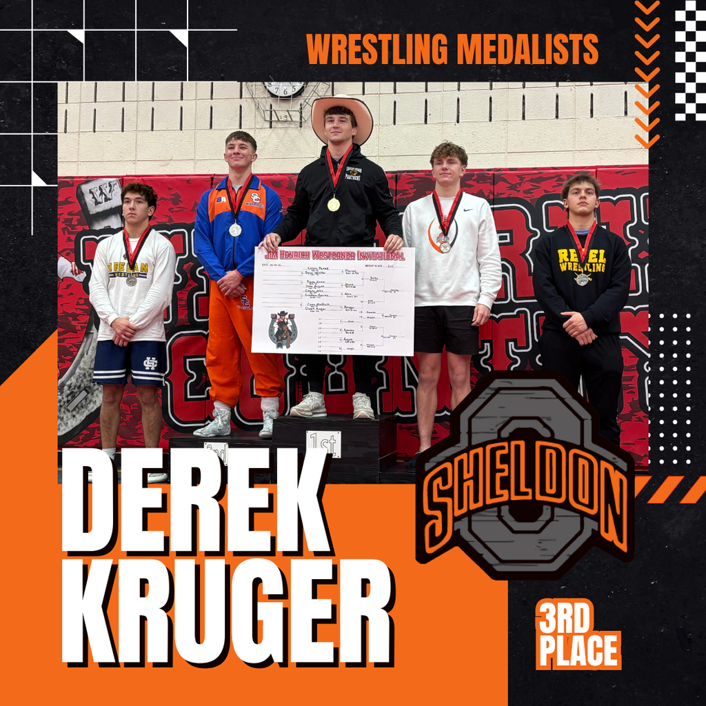 Congratulations to the following Orab boy wrestlers on their outstanding performance at the Westerner Invite this past Saturday!  106 - Jager DeBoer - 3rd 144 - Cael Christians - 5th 157 - Marshall Warnke - 3rd 165 - Derek Kruger - 3rd 175 - Kolt Roos - 3rd  190 - Mitchel Fischer - 2nd 215 - Ayden miller - 3rd 285 - Stephen Mack - 2nd