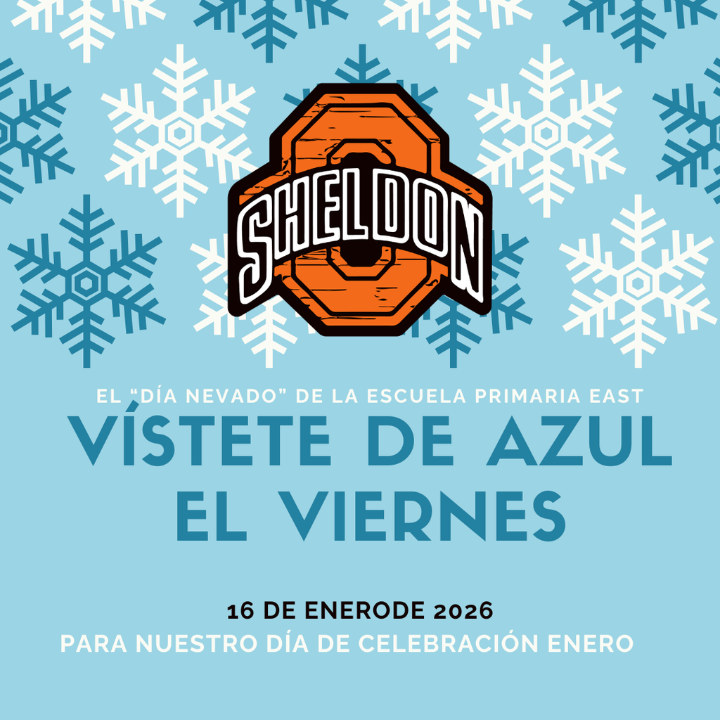 ❄️💙 WEAR BLUE AT EAST 💙❄️ Friday, January 16 - Orab Celebration Day  East Elementary students are encouraged to wear blue tomorrow for Orab Celebration Day! The Leader in Me Celebrations Committee selects a theme and plans fun activities to match. This year’s theme is snow, and students will enjoy a variety of snow-themed activities throughout the day.
