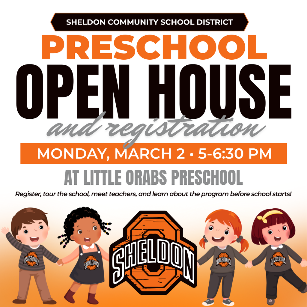 Do you have a child who’s ready for preschool? Join us for our Preschool Open House! Tour our Little Orabs Preschool, meet our teachers, and get registered for the 2026–27 school year. We can’t wait to welcome your family!
