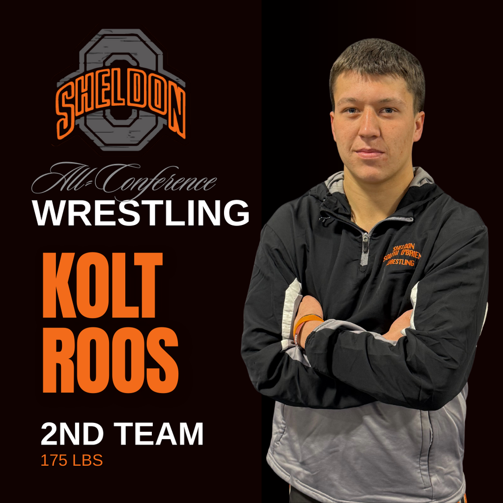 Congratulations to our Sheldon boys wrestlers on making All-Conference! An outstanding accomplishment and a true testament to your effort and commitment. Way to represent Sheldon!