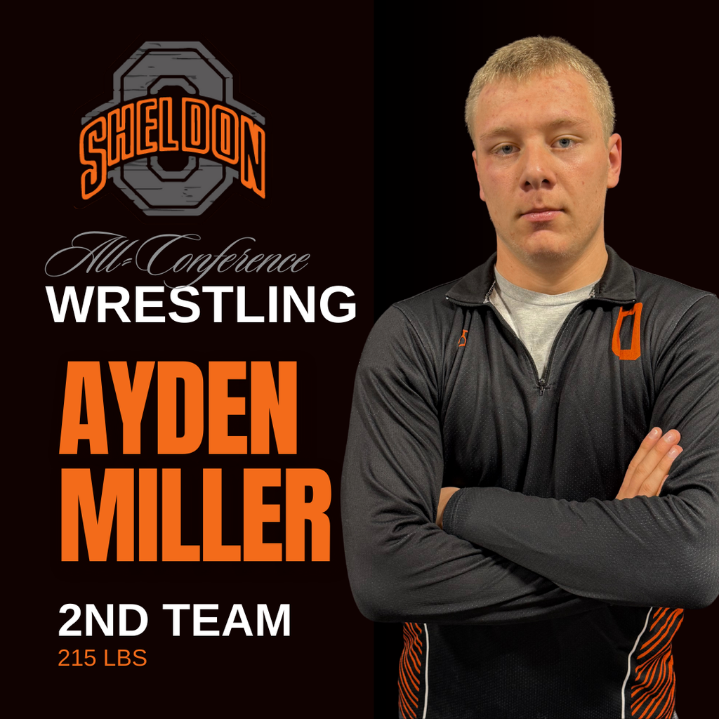 Congratulations to our Sheldon boys wrestlers on making All-Conference! An outstanding accomplishment and a true testament to your effort and commitment. Way to represent Sheldon!