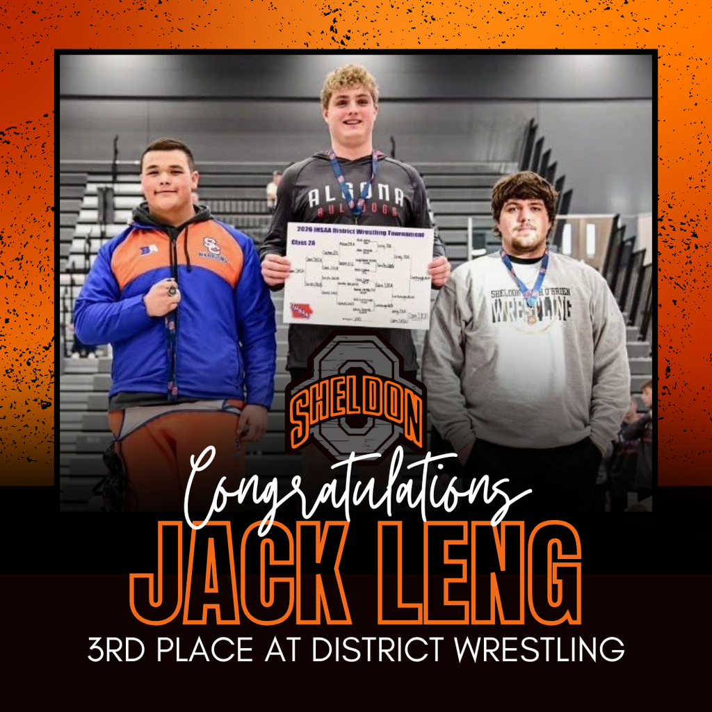 Congratulations to our Orab boys wrestlers on their outstanding performances at District Wrestling today! We are proud of your hard work, determination, and the way you represented Orab wrestling!  A special shoutout to Mitchel Fischer, who qualified for Boys State Wrestling with a 2nd-place finish in his weight class!   Great job as well to Jack Leng, Kolt Roos, and Ayden Miller on earning 3rd-place finishes in their brackets.